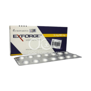Exforge 5/80mg Tablet